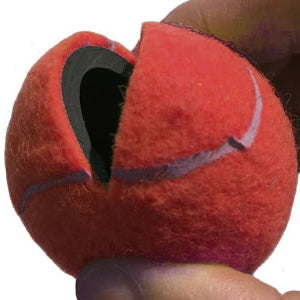 Standard Size Heavy Duty Furniture Balls - Red - 100 Count