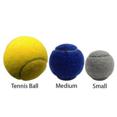 Small Grey Furniture Balls (Golf Ball Size) - 20 Count