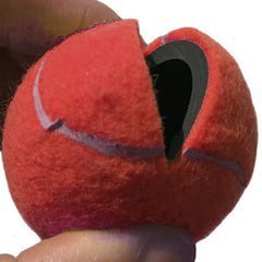 Medium Red Pre Cut Tennis Ball